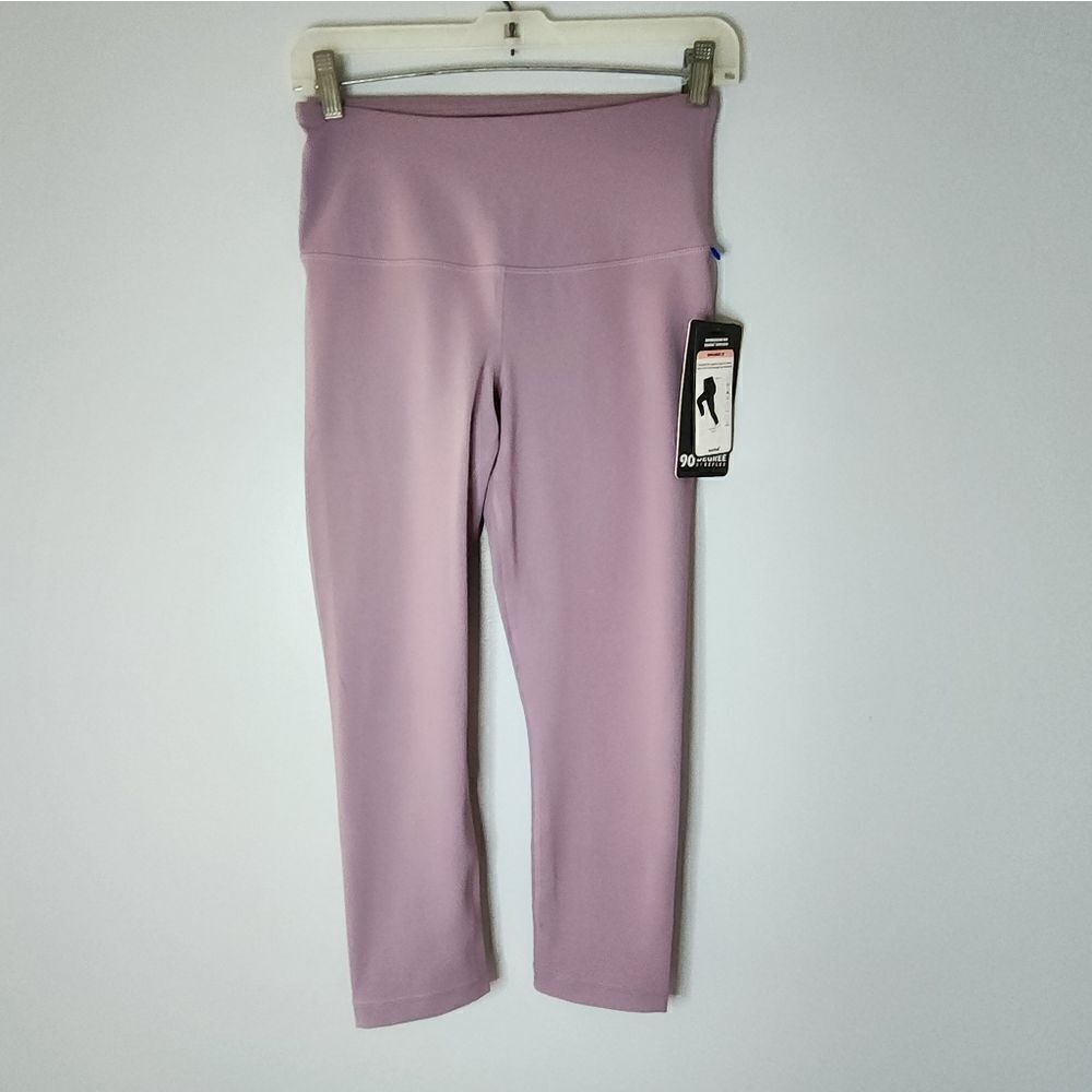 90 degree by reflex capri pants new/tags womens size small color sea fog